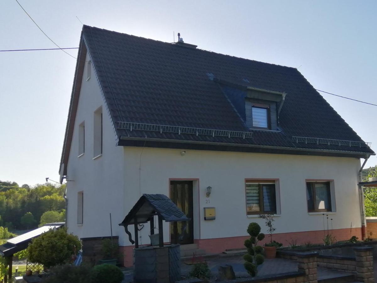 Ferienwohnung Wiesengrund Hahnstatten Exterior foto