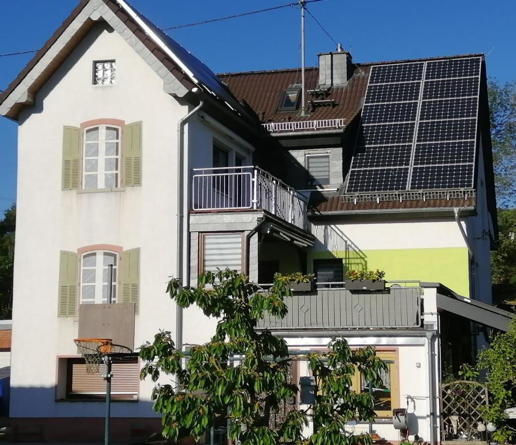 Ferienwohnung Wiesengrund Hahnstatten Exterior foto