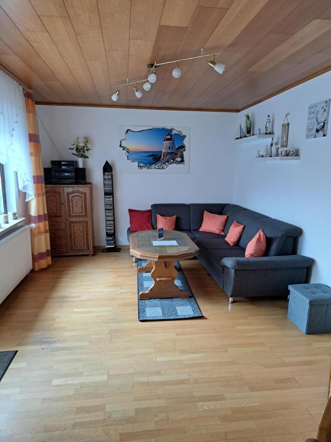Ferienwohnung Wiesengrund Hahnstatten Exterior foto